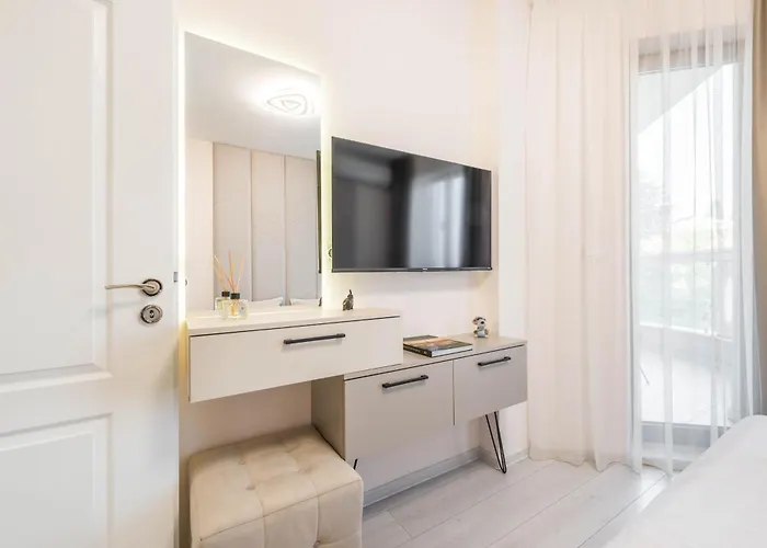 דירה Luxurious Beachfront With Private And Panoramic Views In La Complex וארנה